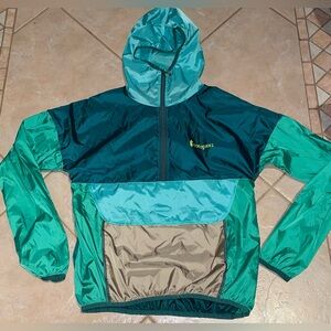 Cotopaxi Vuori Women’s Teca Half Zip Windbreaker Rain Coat Jacket Hoodie XS
